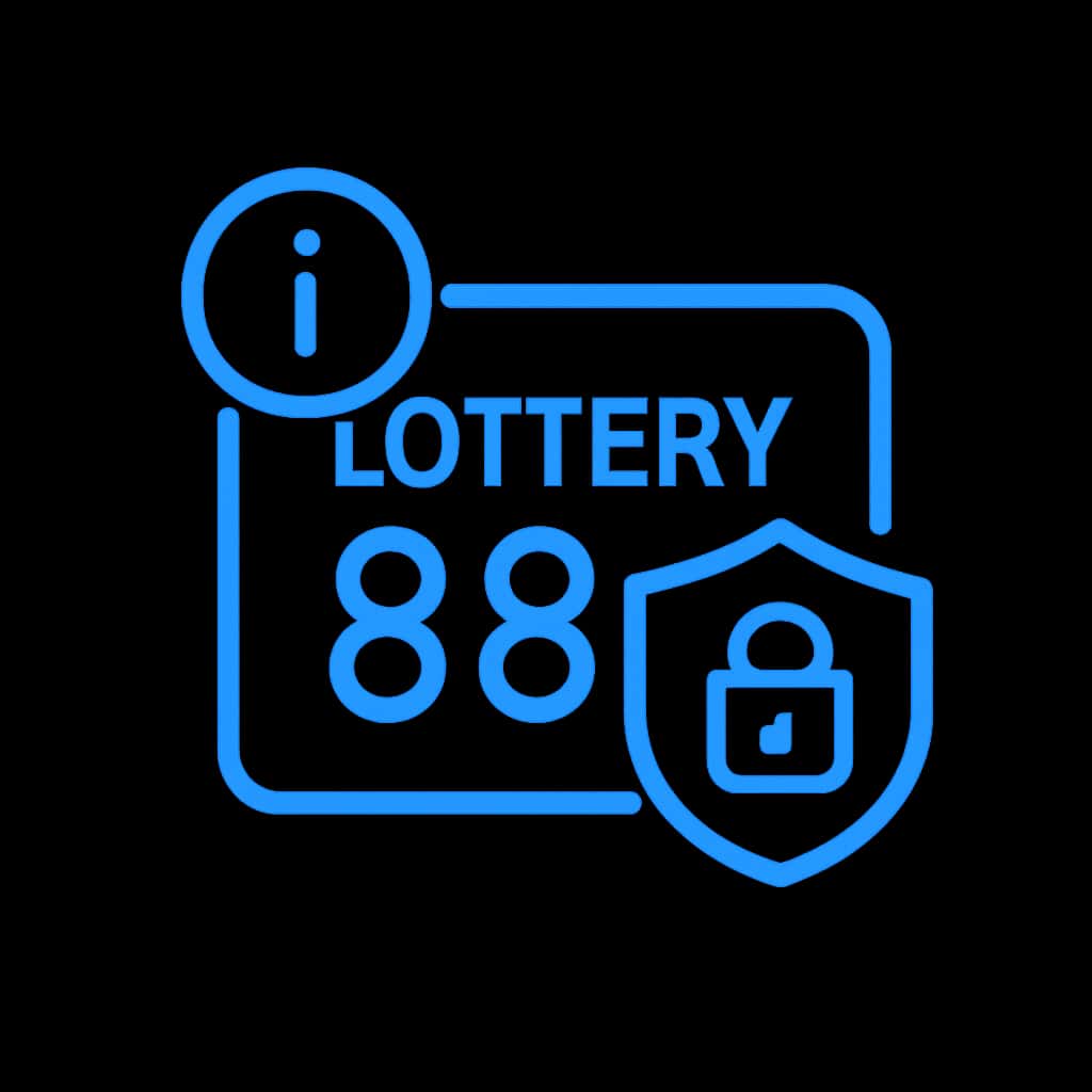 An icon symbolizing security for Lottery 88 accounts.
