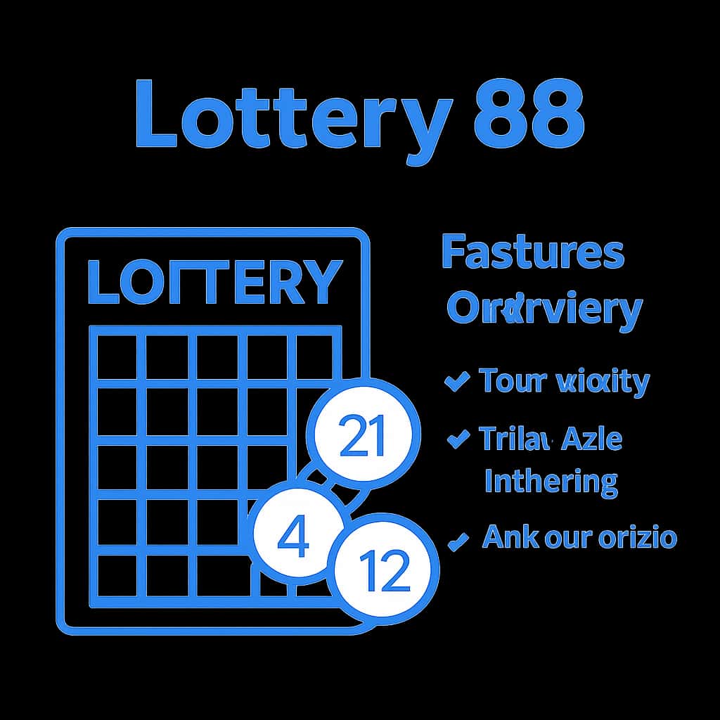 Diagram illustrating key features of Lottery 88.