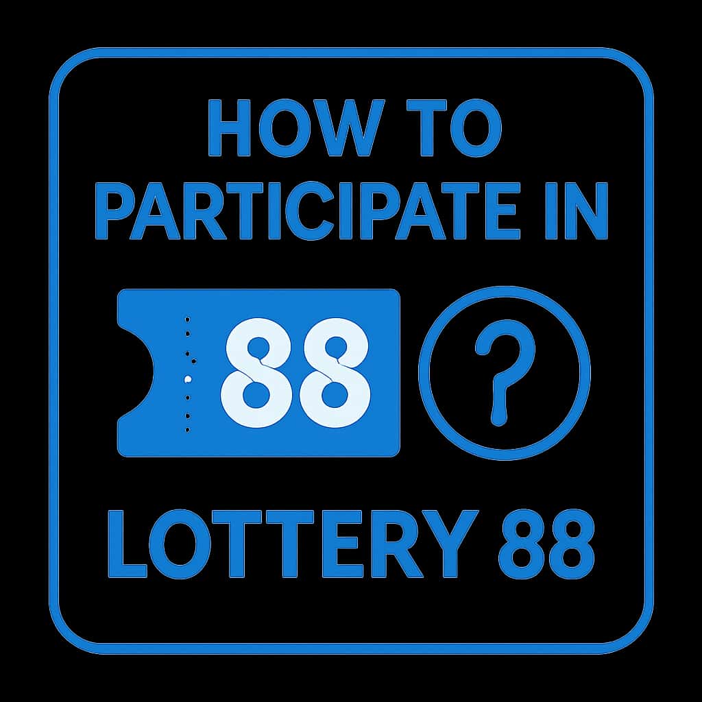A badge symbolizing guidance for Lottery 88 participation.