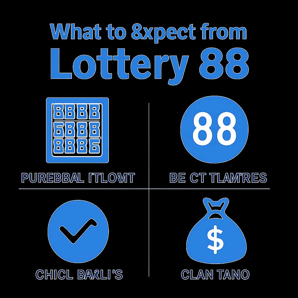 An educational diagram about Lottery 88.