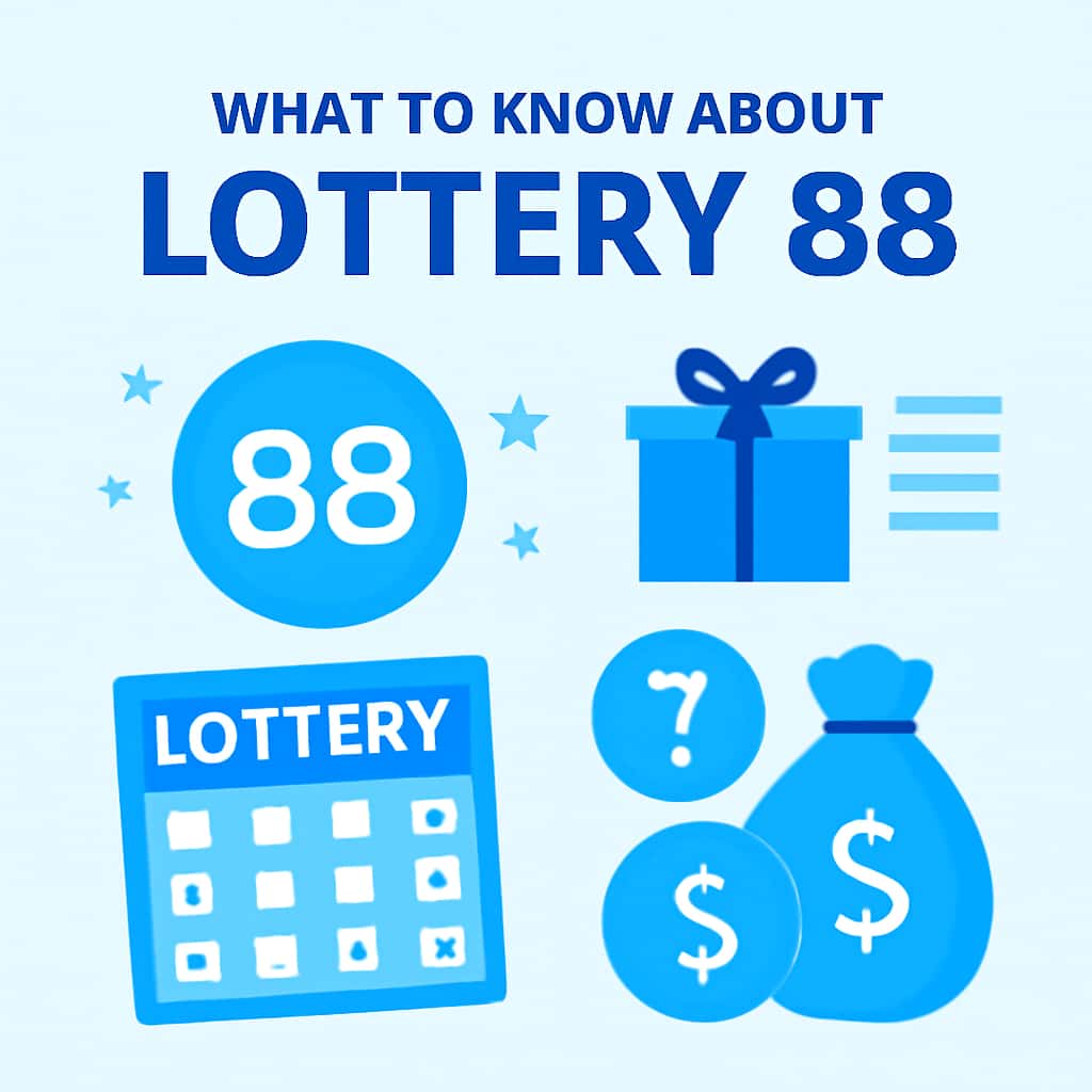 An educational illustration on Lottery 88 topics.
